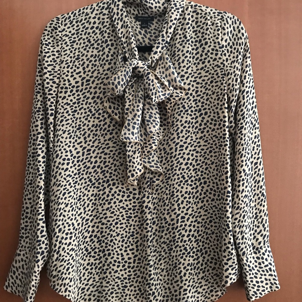 Ann Taylor Pussybow Blouse